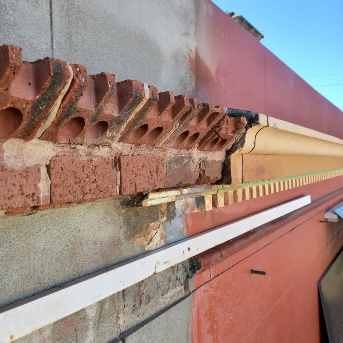 Decorative cornice and eave detail