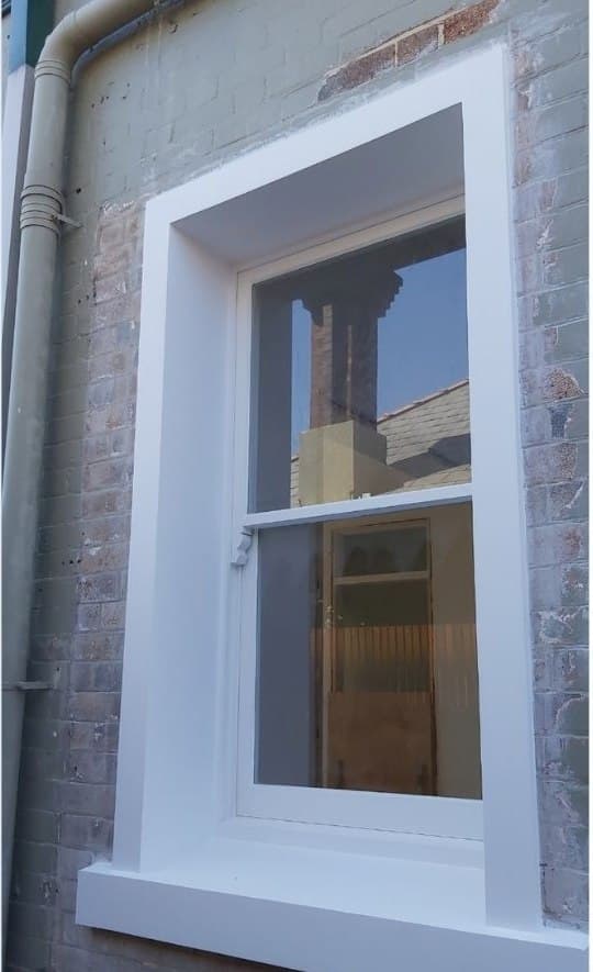 After, Heritage window restoration