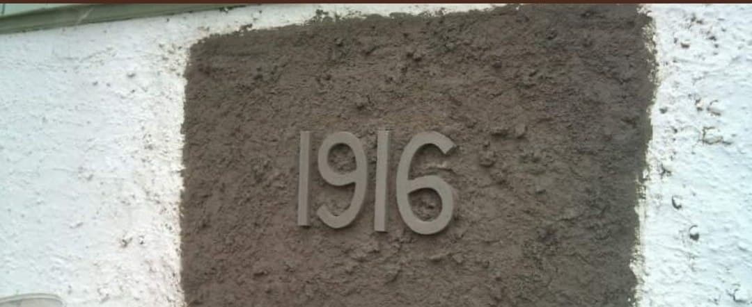 After, Datestone, cleaned and restored