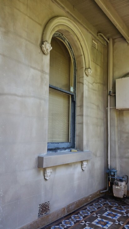 Heritage Window Sill Cement Render
