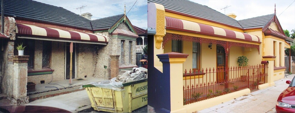 Traditional Cement Plastering on Heritage house in Sydney